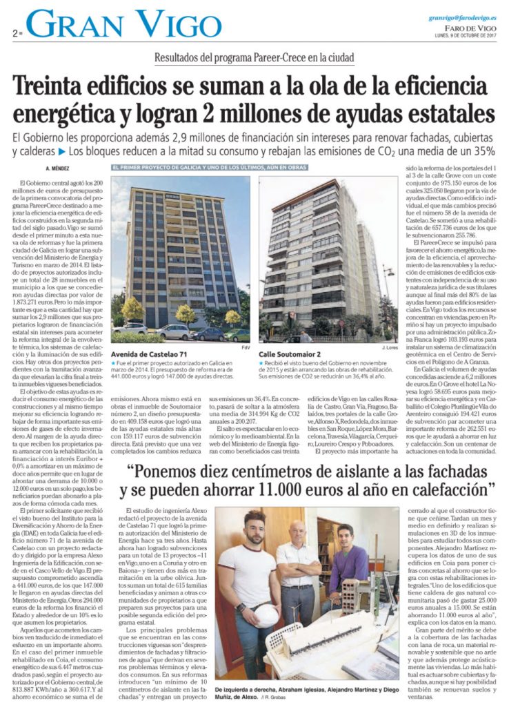 rehabilitacion energetica vigo